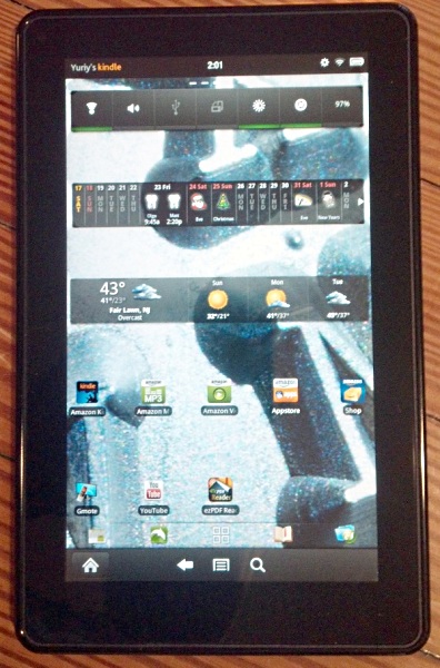 Amazon Kindle Fire as an Android Tablet
